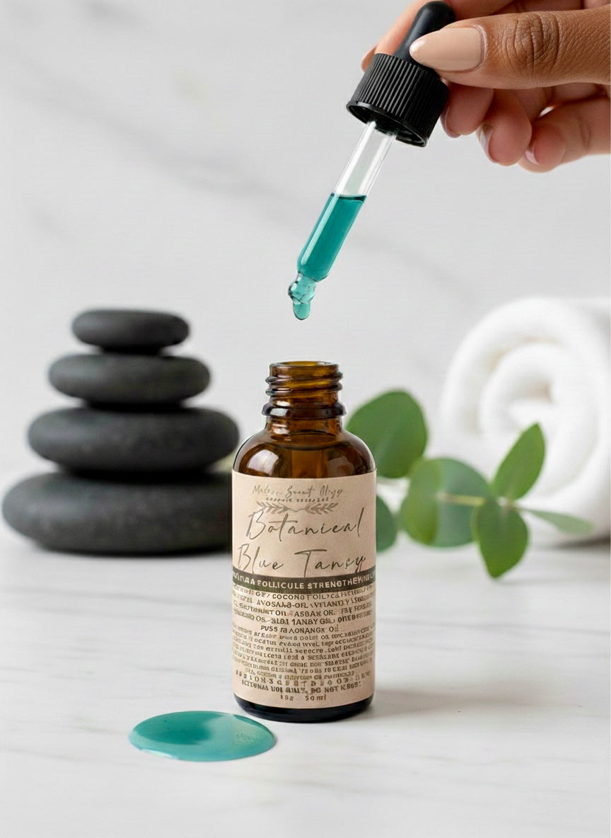BOTANICAL BLUE TANSY Hair & Scalp Oil
