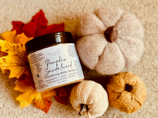 PUMPKIN · SANDALWOOD Luxury Face & Body Scrub