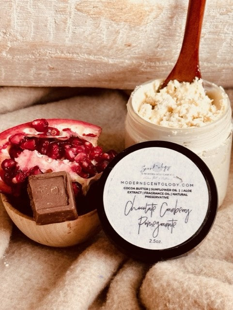 CHOCOLATE CRANBERRY POMEGRANATE Whipped Body Butter