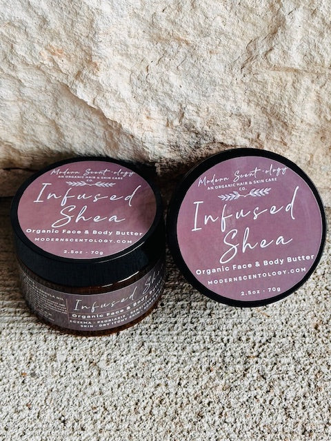 INFUSED SHEA Organic Face & Body Butter