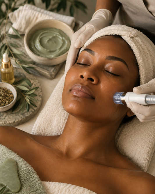 Radiance Renewal HydraDerma facial treatment with botanical skincare at Modern ScentOlogy