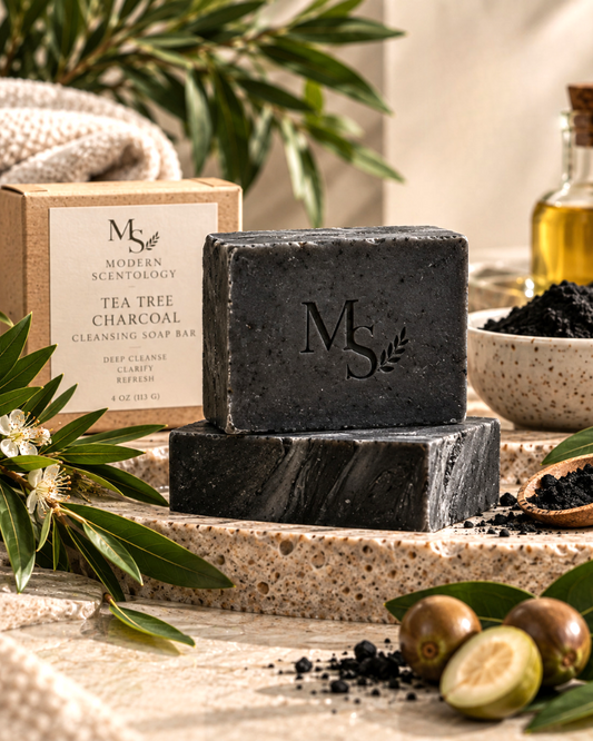 Tea Tree Charcoal Cleansing Soap Bar